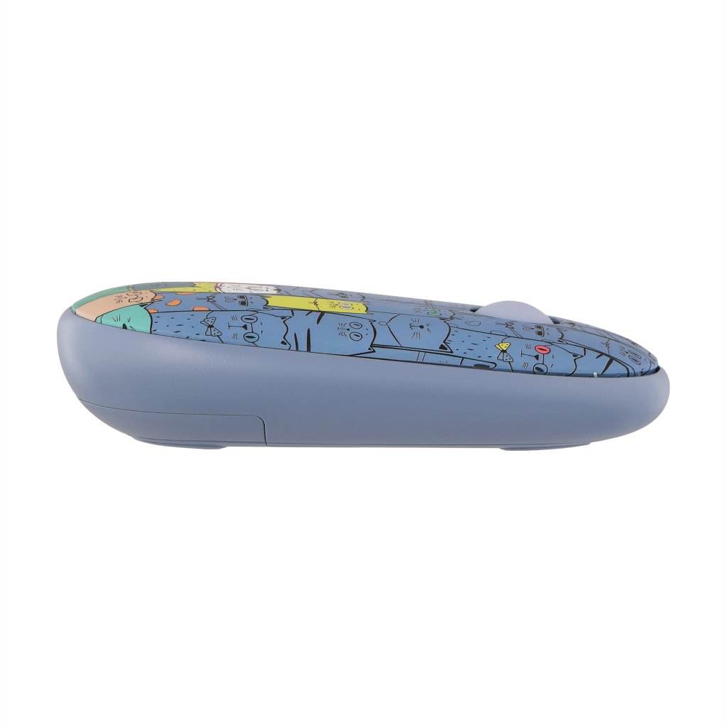 Мишка 2E MF300 PETSCATS Silent Wireless/Bluetooth Blue (2E-MF300WPETSBL)