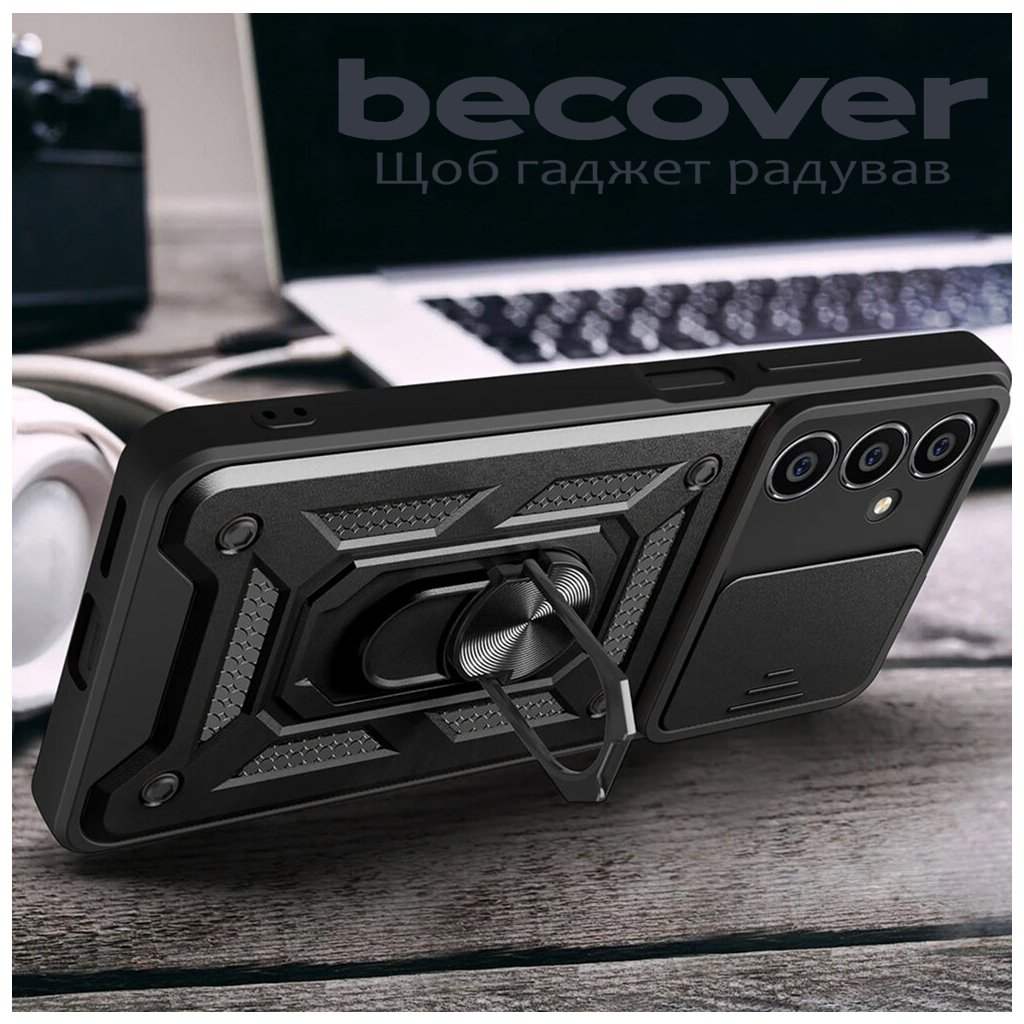 Чохол до мобільного телефона BeCover Military Samsung Galaxy A26 SM-A266 Black (712861)