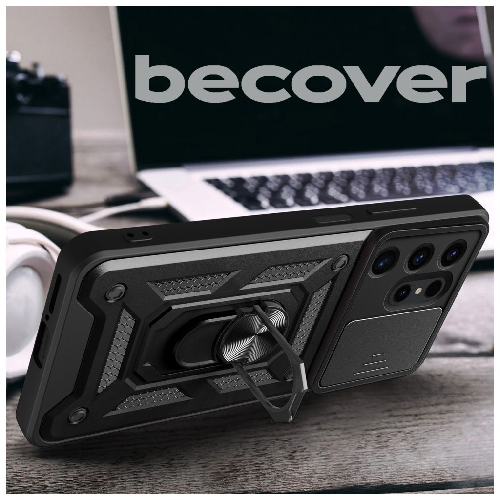Чохол до мобільного телефона BeCover Military Samsung Galaxy S25 Ultra SM-S938 Black (712881)