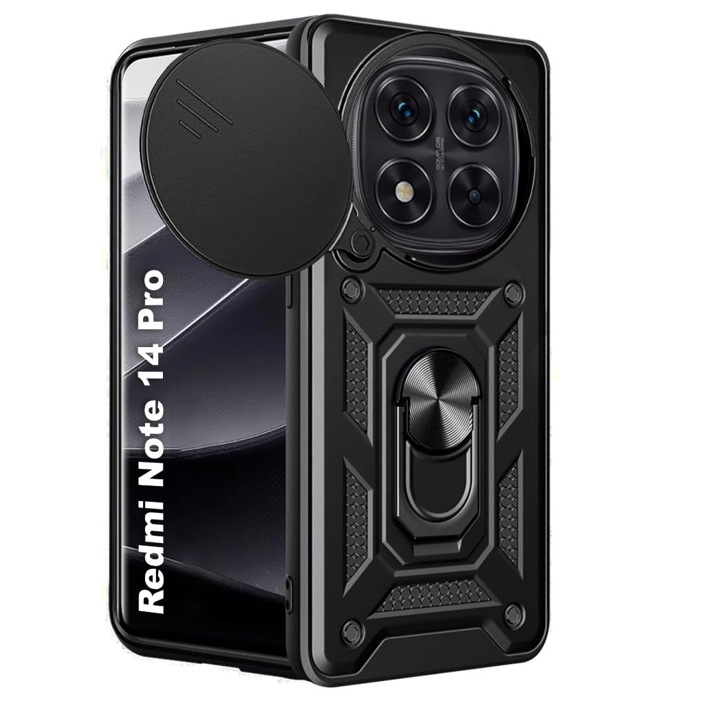 Чохол до мобільного телефона BeCover Military Xiaomi Redmi Note 14 Pro 5G Black (712869)