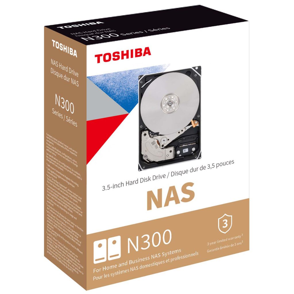 Жорсткий диск 3.5″ 14TB N300 Toshiba (HDWG51EUZSVA)