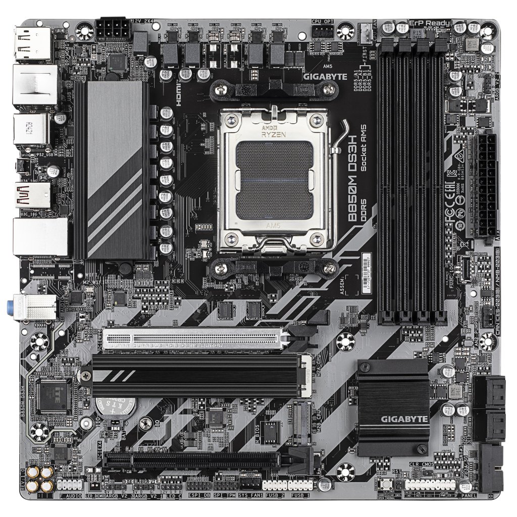 Материнська плата GIGABYTE B850M DS3H