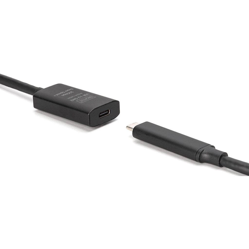 Дата кабель USB-С M/F 5.0m USB3.2 Gen2 Active 10G Digitus (DA-73112)