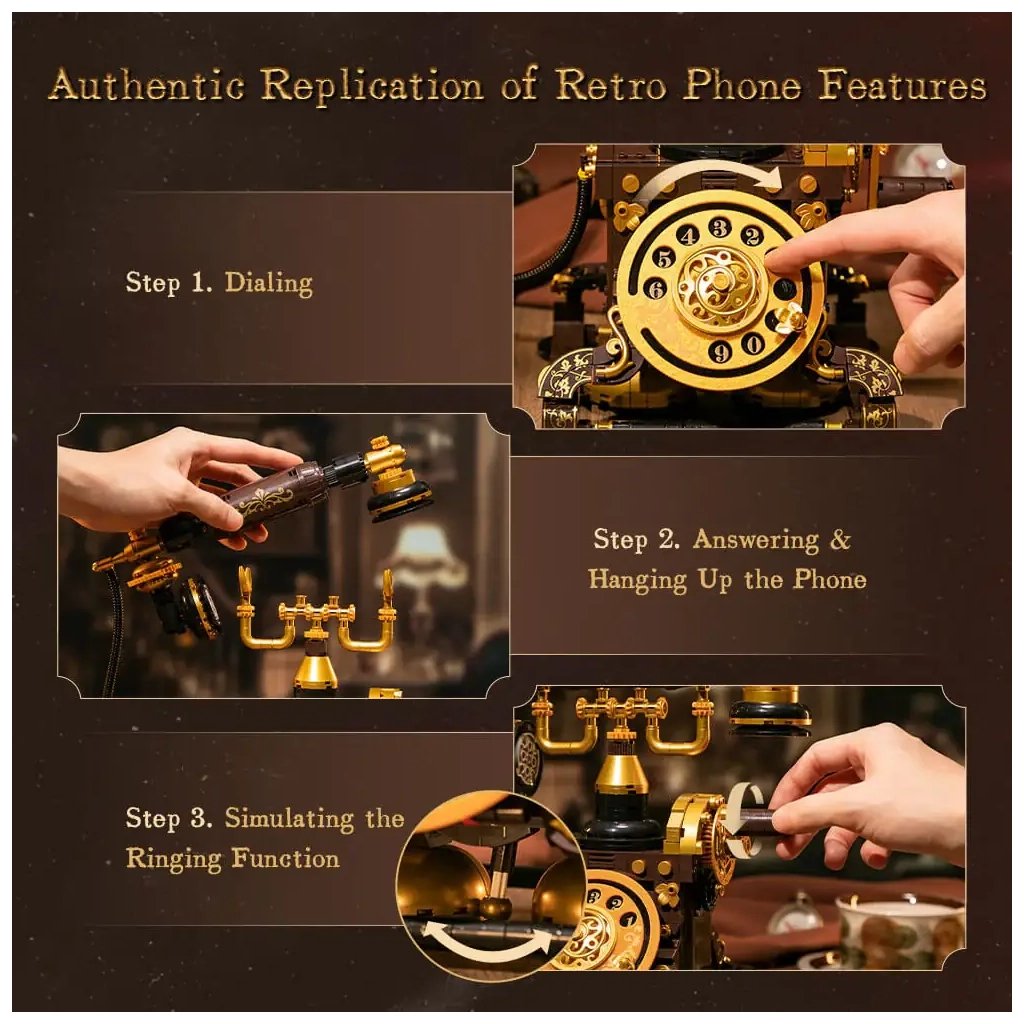 Конструктор Pantasy Original – Retro Phone (85018)