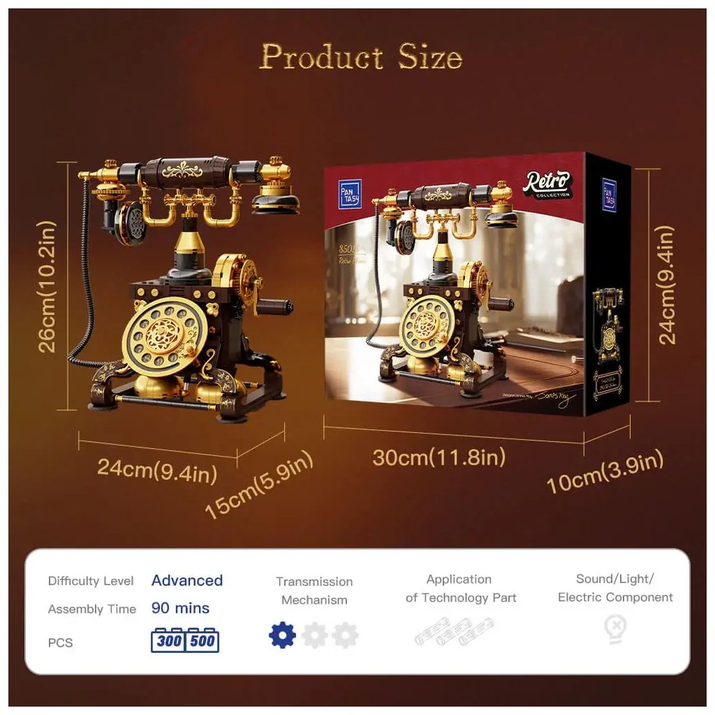 Конструктор Pantasy Original – Retro Phone (85018)
