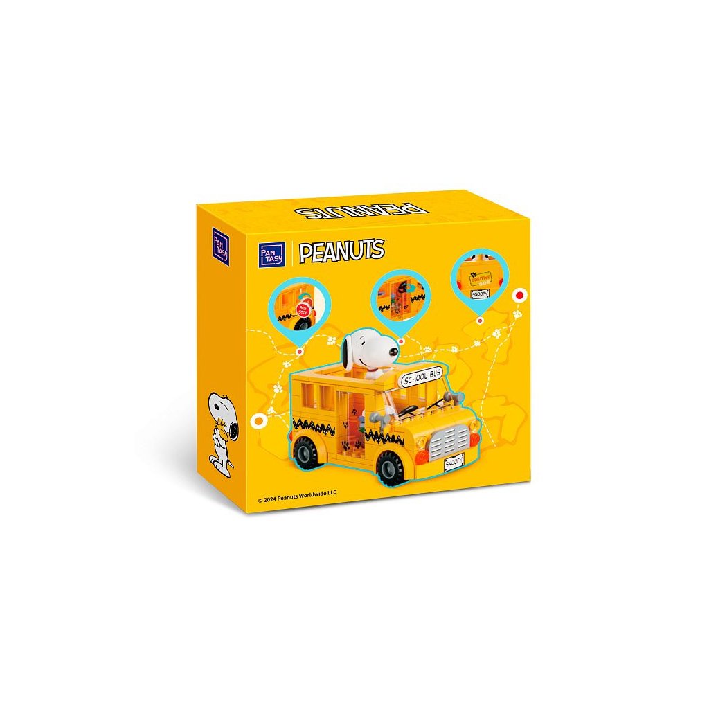 Конструктор Pantasy Snoopy – Шкільний автобус (86906)