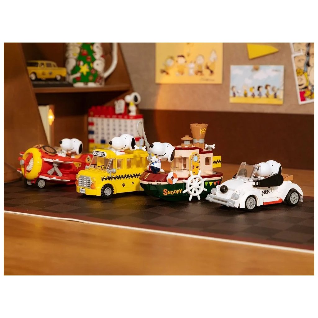 Конструктор Pantasy Snoopy – Родстер (86908)