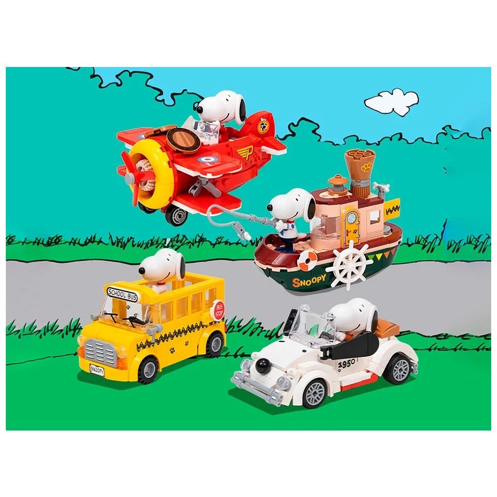 Конструктор Pantasy Snoopy – Родстер (86908)