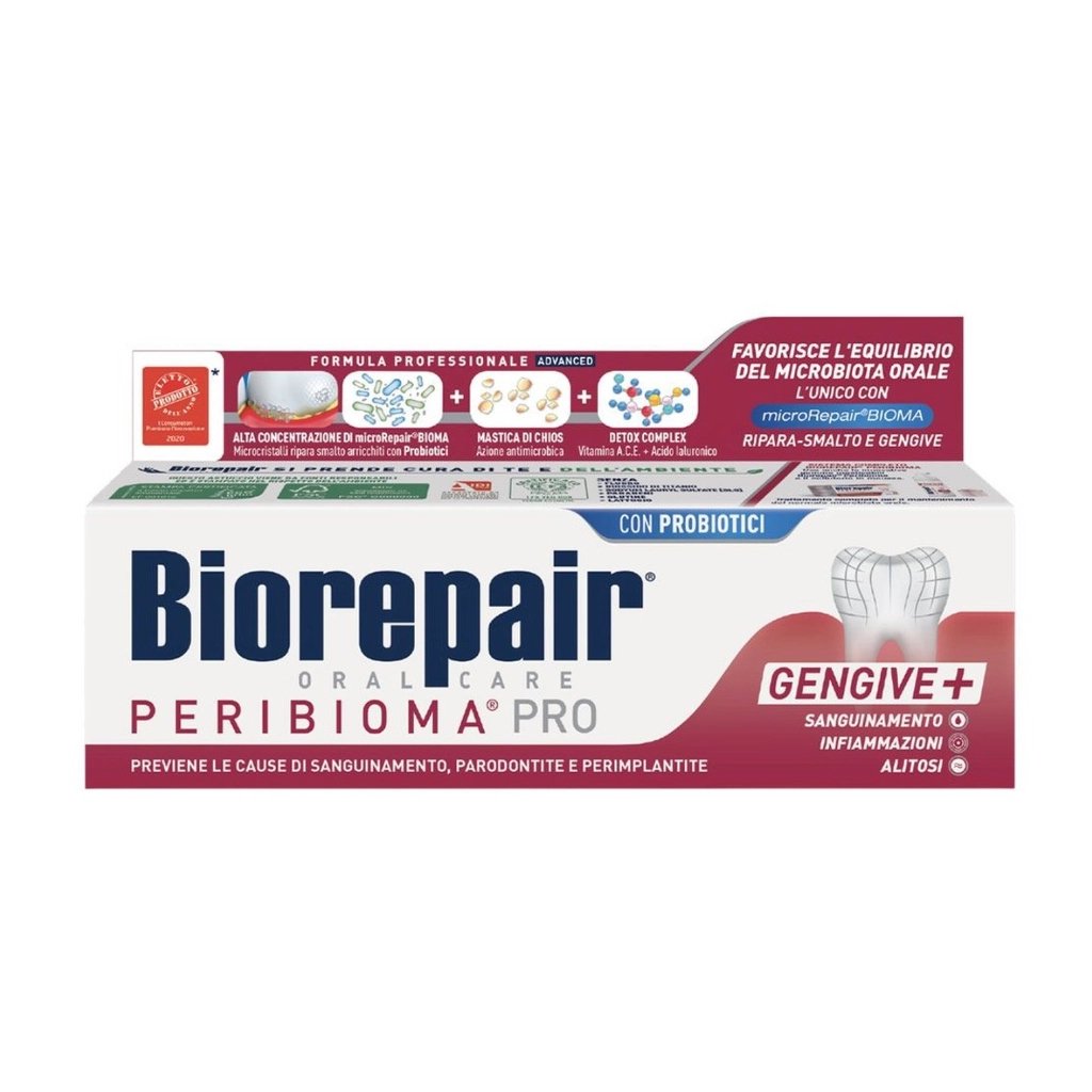 Зубна паста Biorepair Peribioma З пробіотиками 75 мл (8017331064115)