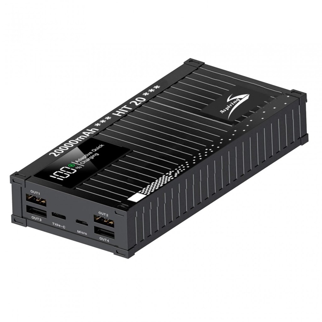 Батарея універсальна Aspiring Hit 20 20000mAh PD/22.5W (PPHT.H02)