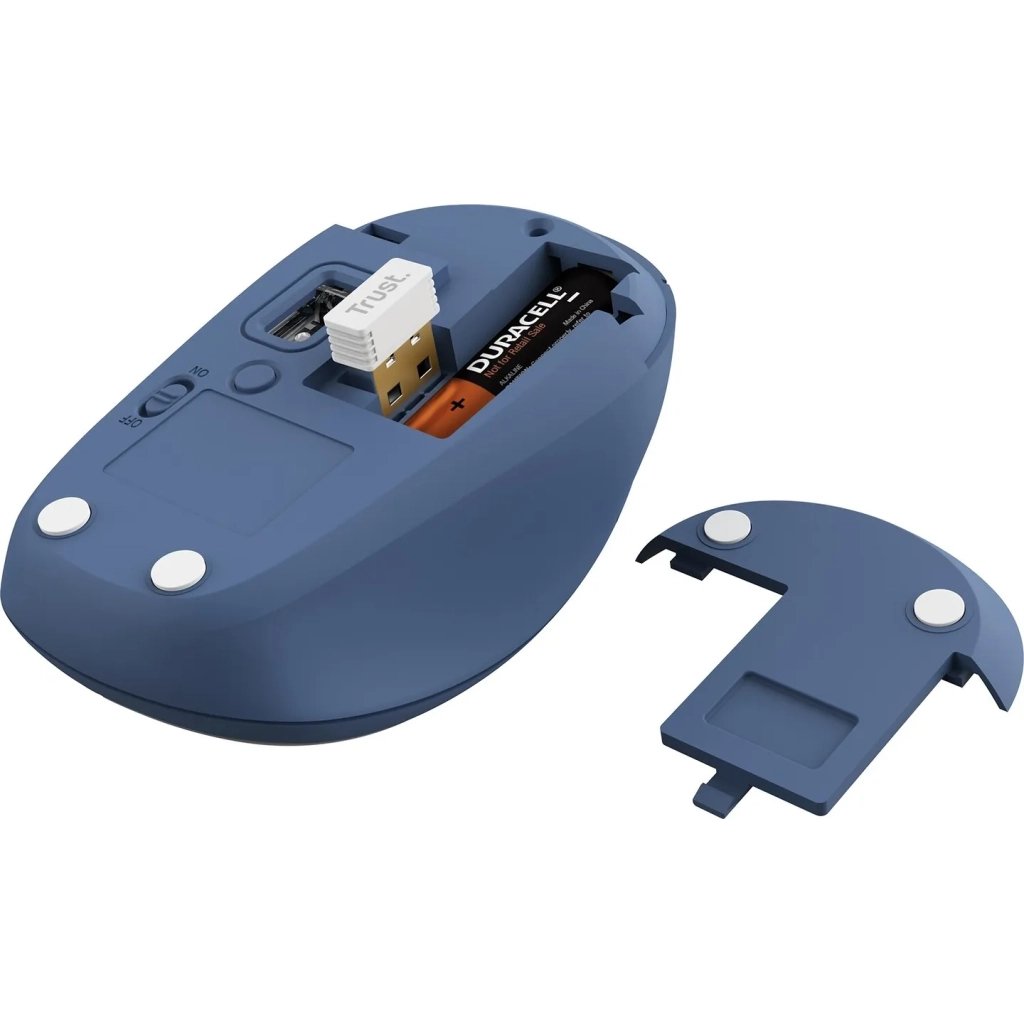 Мишка Trust Yvi+ Multi-Device Wireless/Bluetooth Blue (25455)