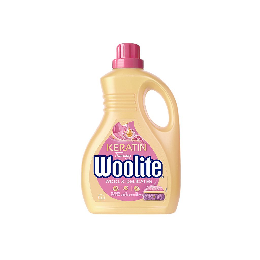 Гель для прання Woolite Для вовни та делікатних тканин З кератином 1.8 л (5900627090468)