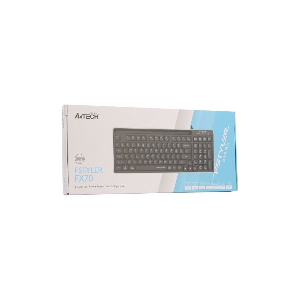 Клавіатура A4Tech FX70 USB Black (4711421001861)