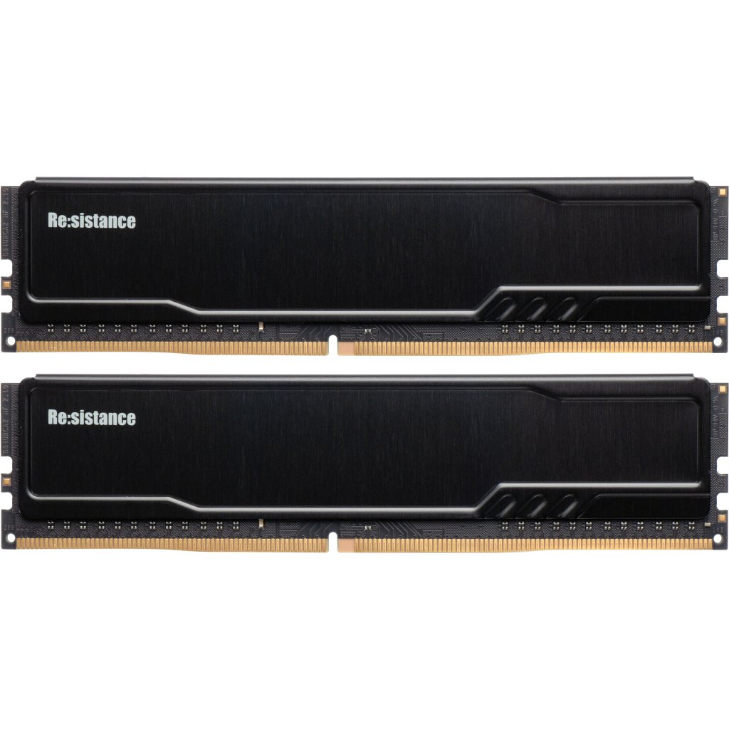 Модуль пам’яті для комп’ютера DDR4 16GB (2x8GB) 3200 MHz CL16 1.35V Resistance INTELIGENTES (IR4DFK2/16)