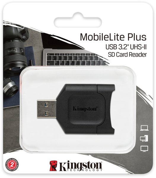 Кардрідер Kingston USB 3.2 mSDHC/SDXC (MLP)