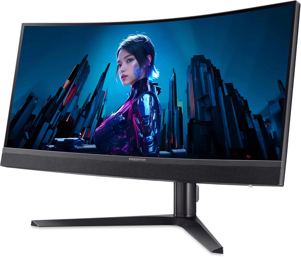 Монiтор 34″ Acer Predator X34V3bmiiphuzx (UM.CXXEE.301) Black
