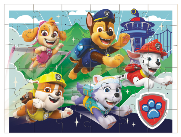 Пазл Dodo Paw Patrol Такі хороші цуценята, 2 в 1 (200561)