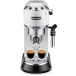 Ріжкова кавоварка еспресо DeLonghi EC685W