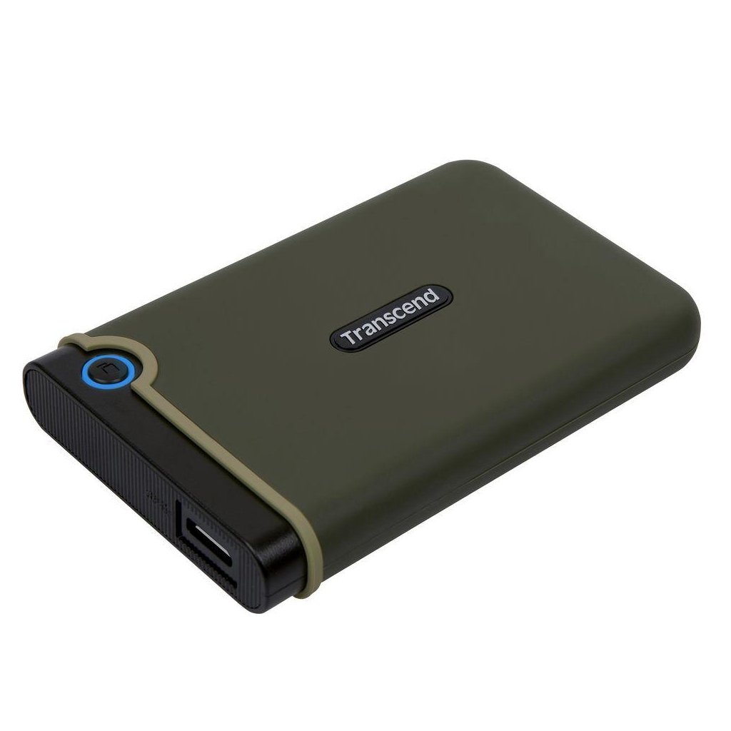 HDD накопичувач Transcend StoreJet 25M3G 1TB (TS1TSJ25C3N) USB 3.1 Military Green