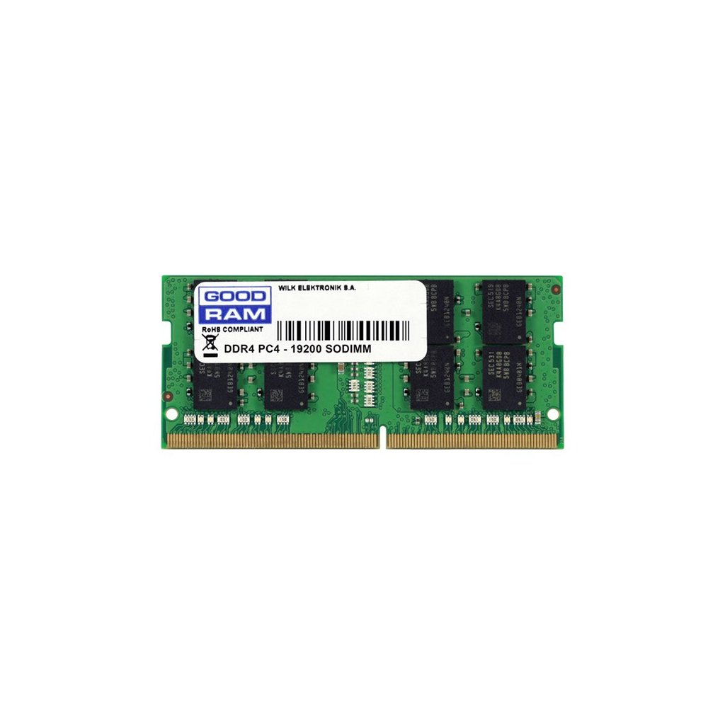 Модуль пам’яті для ноутбука SoDIMM DDR4 2666 MHz Goodram (GR2666S464L19/16G)