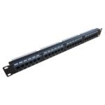 Патч-панель 19″ 24xRJ-45 UTP cat.5e, 1U Kingda (KD-PP05-UTP-C5e-24P)