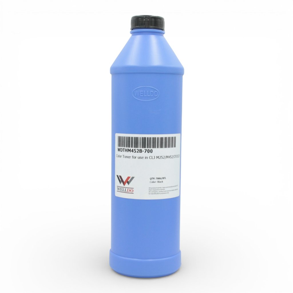 Тонер HP CLJ M252/277/452/477, Canon 045/046, 700г Black Welldo (WDTHM452B-700)