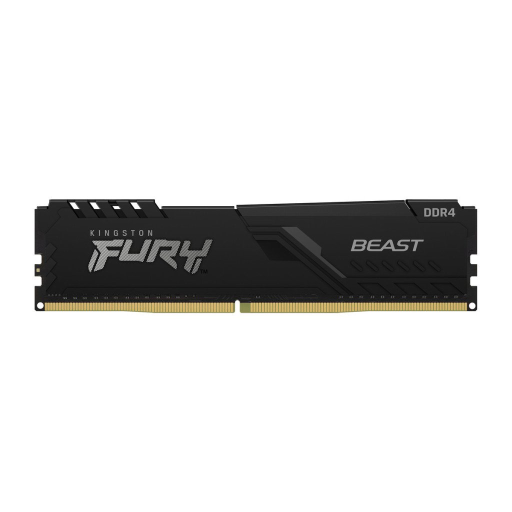 Модуль пам’яті для комп’ютера DDR4 32GB (2x16GB) 3200 MHz Fury Beast Black Kingston Fury (ex.HyperX) (KF432C16BB1K2/32)