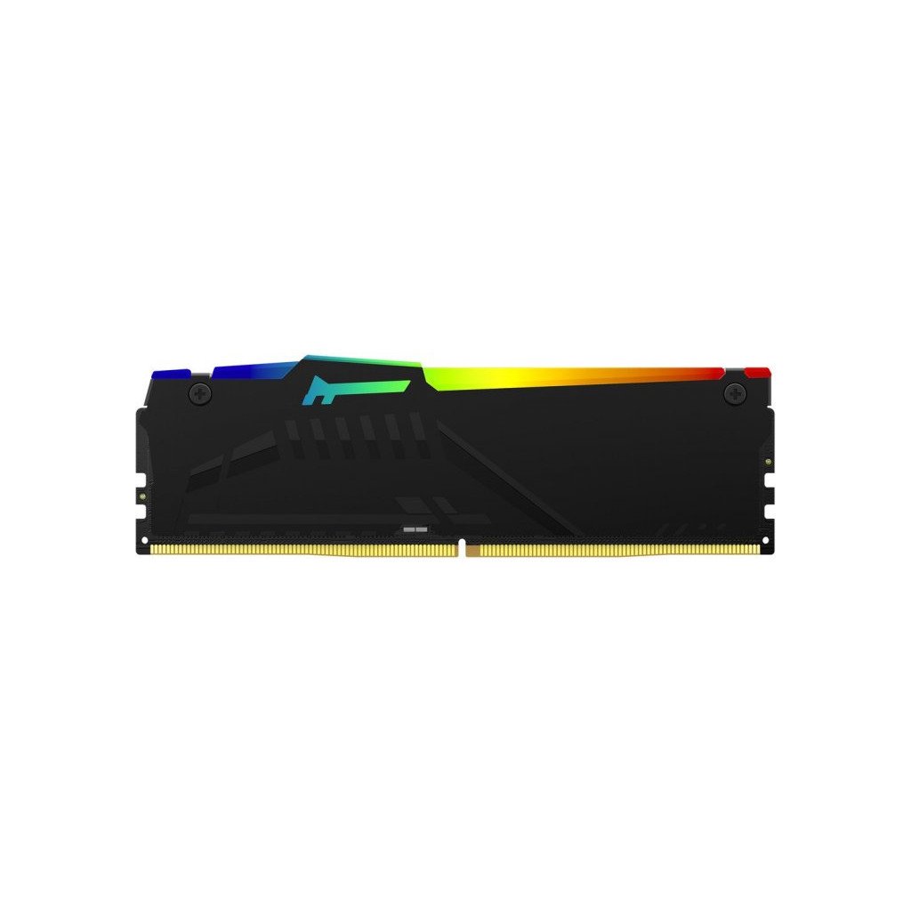 Модуль пам’яті для комп’ютера DDR5 32GB (2x16GB) 5200 MHz Beast RGB XMP Kingston Fury (ex.HyperX) (KF552C40BBAK2-32)