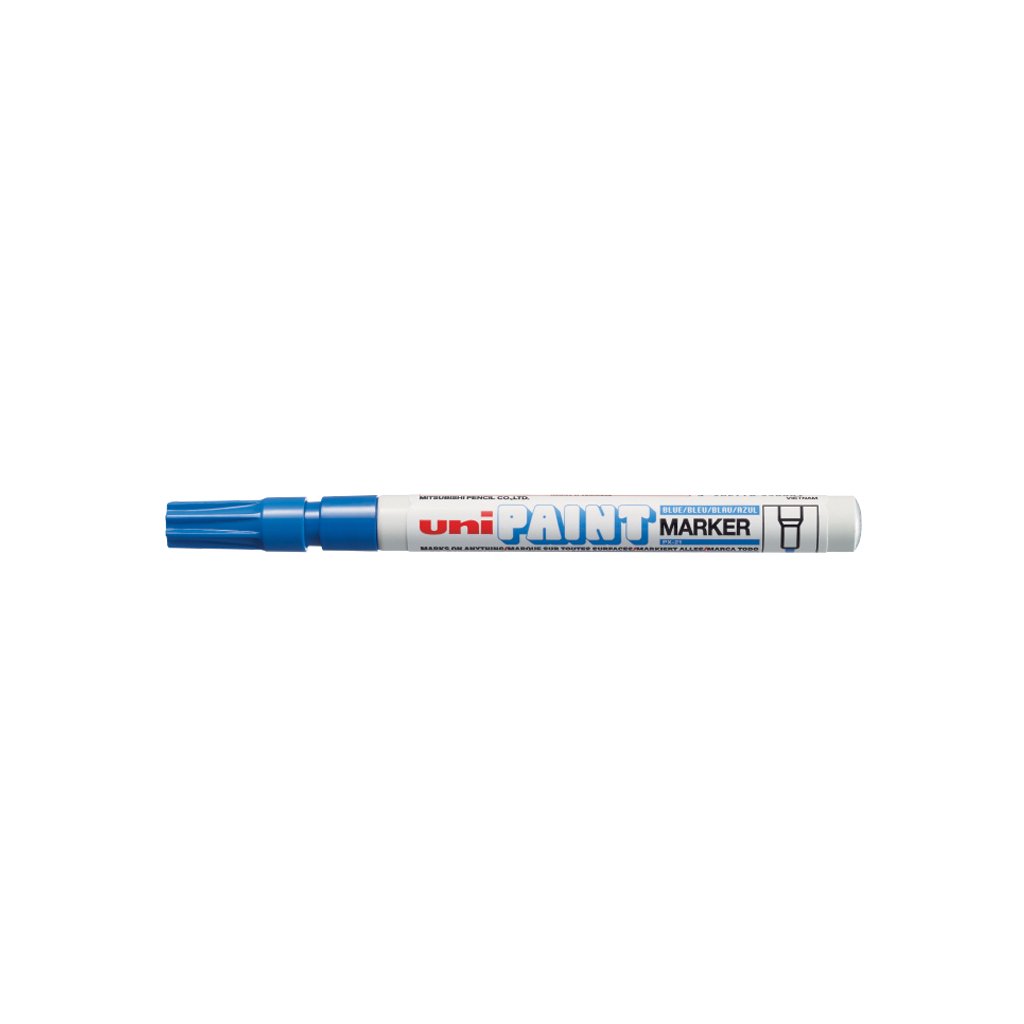 Маркер UNI перманентний Paint Синій 0.8-1.2 мм (PX-21.Blue)