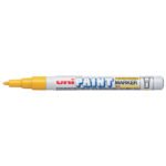 Маркер UNI перманентний Paint Жовтий 0.8-1.2 мм (PX-21.Yellow)