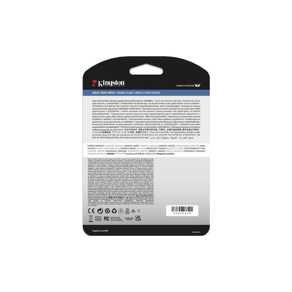Накопичувач SSD 2.5″ 3.84TB Kingston (SEDC600M/3840G)