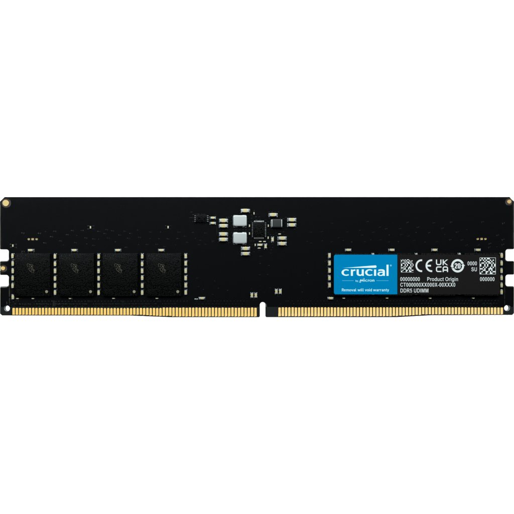 Модуль пам’яті для комп’ютера DDR5 16GB 5600 MHz Micron (CT16G56C46U5)