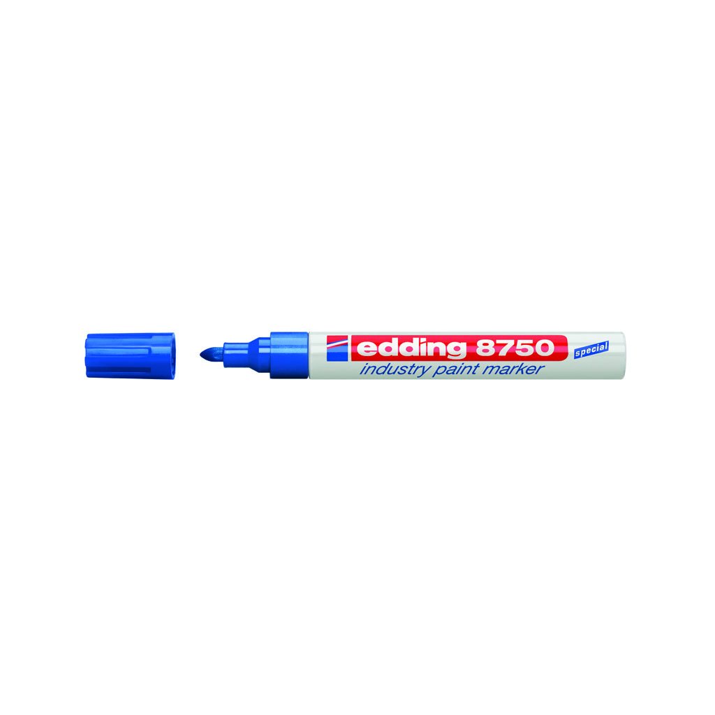 Маркер Edding Спеціальний промисловий лак-маркер Industry Paint 8750 2-4 мм Синій (e-8750/03)
