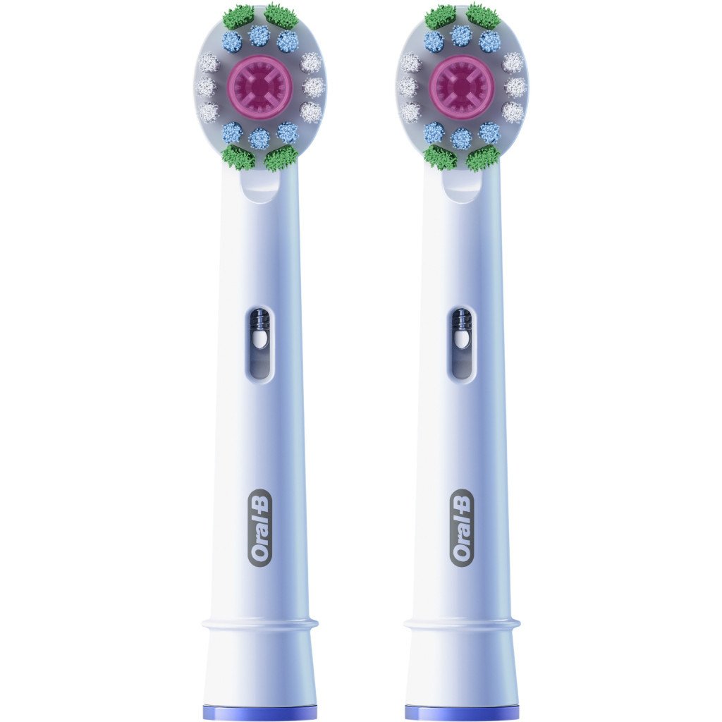 Насадка для зубної щітки Oral-B Pro 3D White, 2 шт (8006540847183)