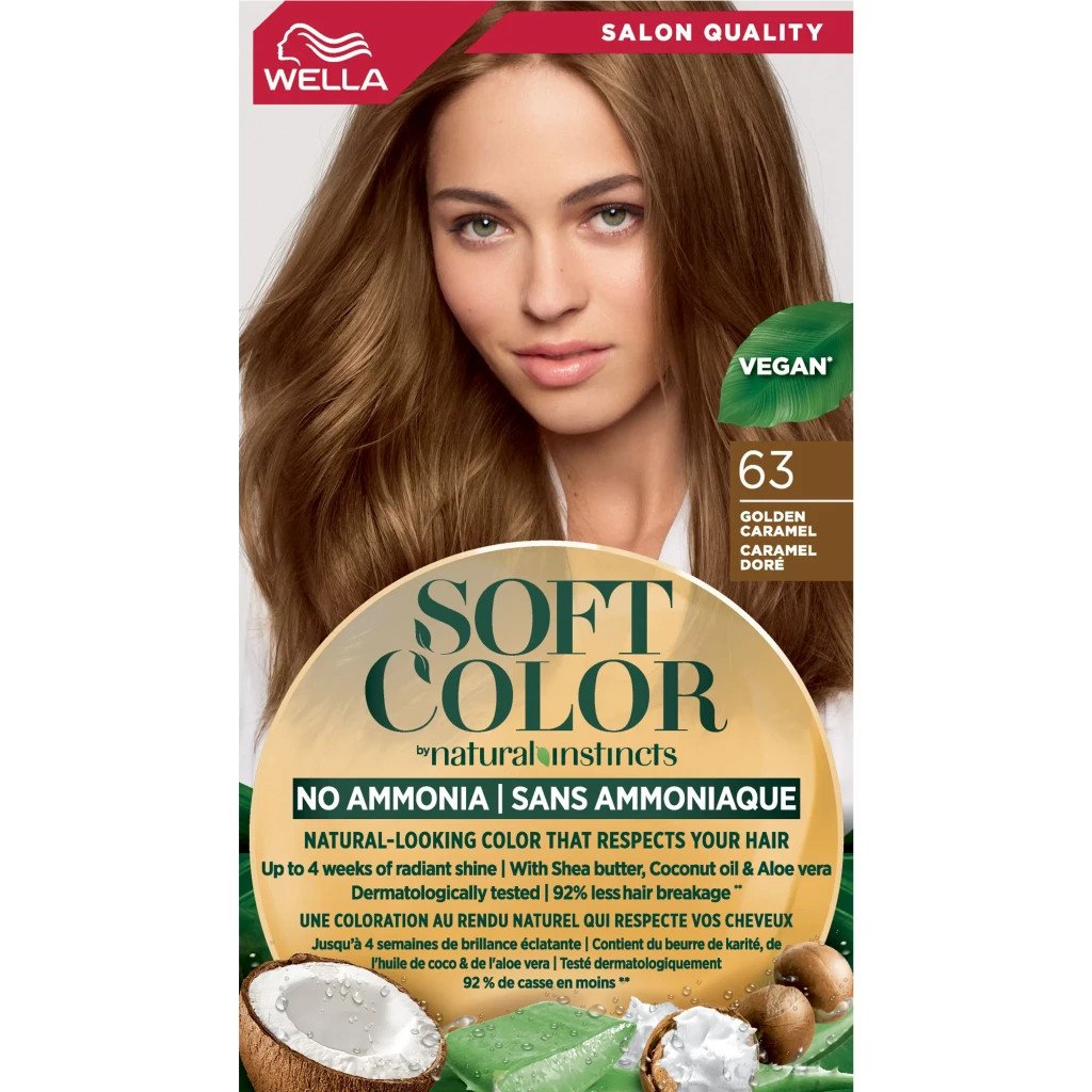 Фарба для волосся Wella Soft Color Безаміачна 63 – Карамель (3614228865807)