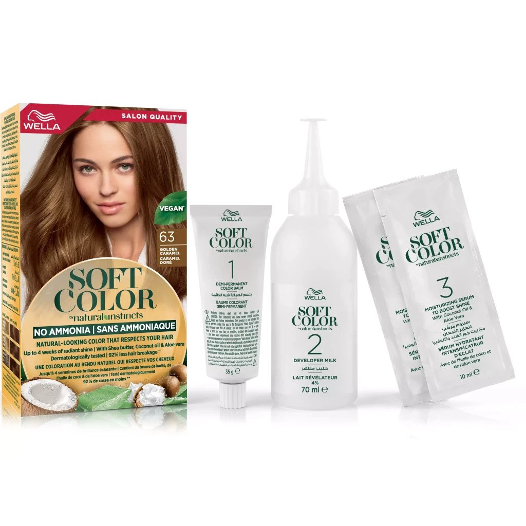 Фарба для волосся Wella Soft Color Безаміачна 63 – Карамель (3614228865807)