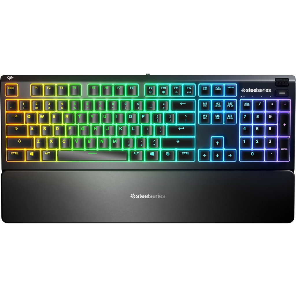 Клавіатура SteelSeries Apex 3 USB UA Black (64795)