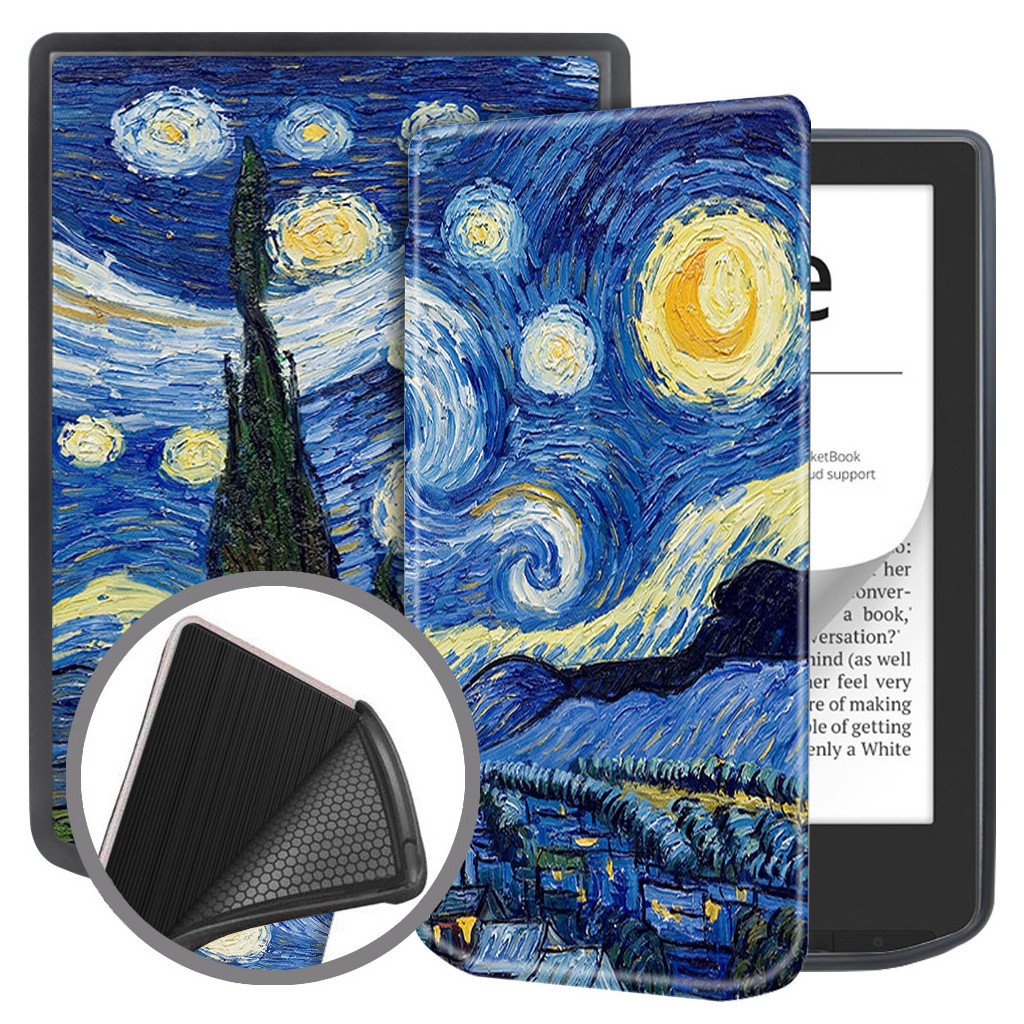 Чохол до електронної книги BeCover Smart Case PocketBook 629 Verse / 634 Verse Pro 6″ Night (710980)