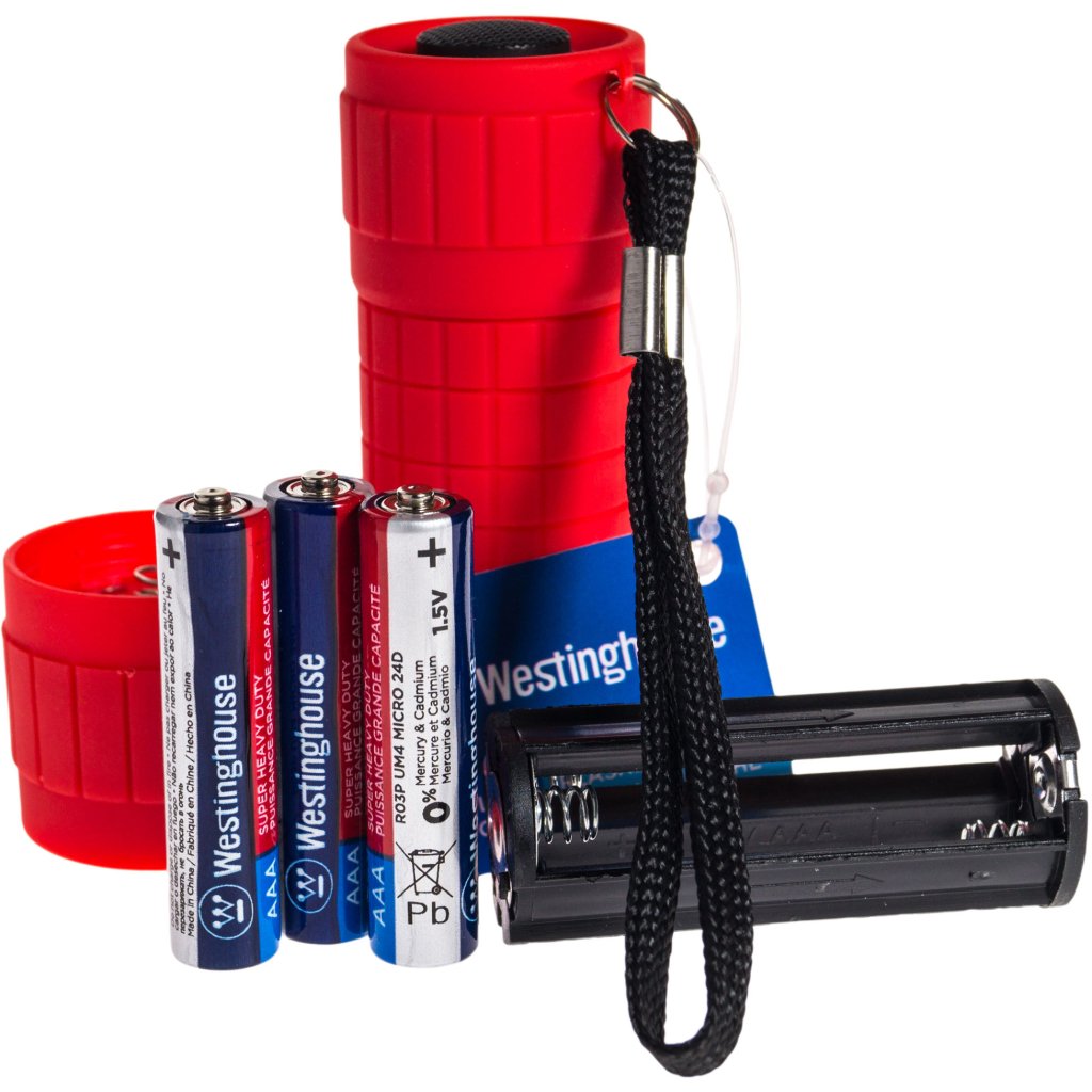 Ліхтар Westinghouse 8W LED COB WF217 з USB з функ Power Bank + подарунок WF 87-3R03PD16 red (WF217-CB-PR1)