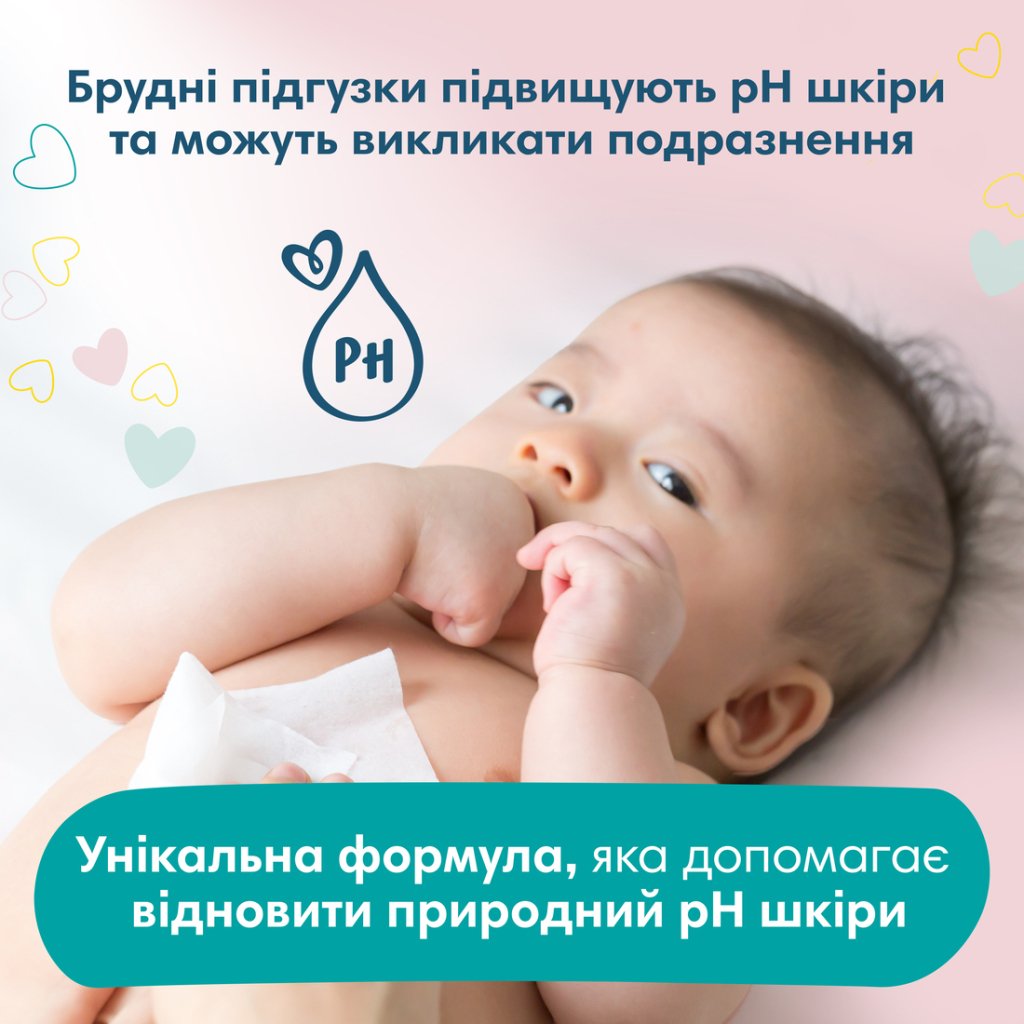 Дитячі вологі серветки Pampers Sensitive 15 x 80 шт. (8001841063188)