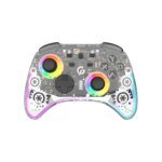 Геймпад GamePro GPX13T 2.4G/BT 5.1/USB/PC/iOS/Android RGB Transparent (GPX13T)