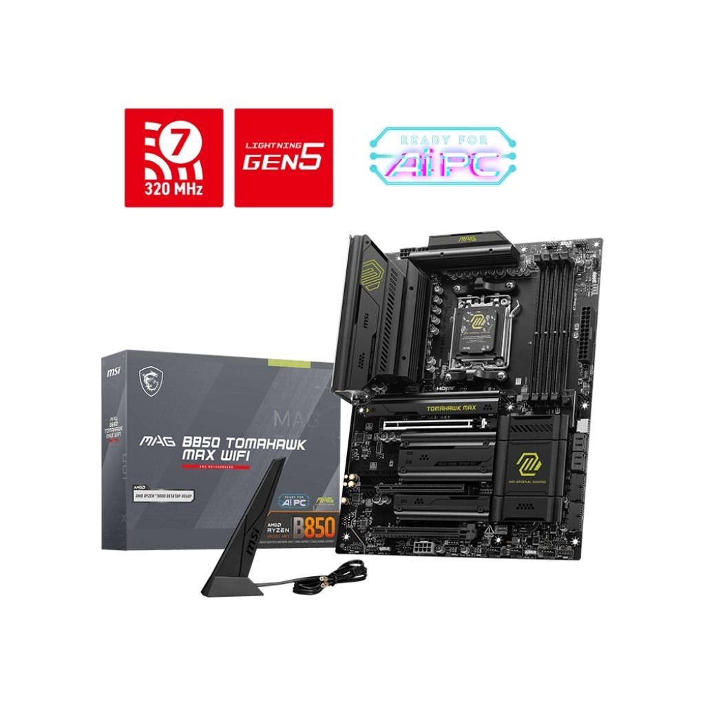 Материнська плата MSI MAG B850 TOMAHAWK MAX WIFI