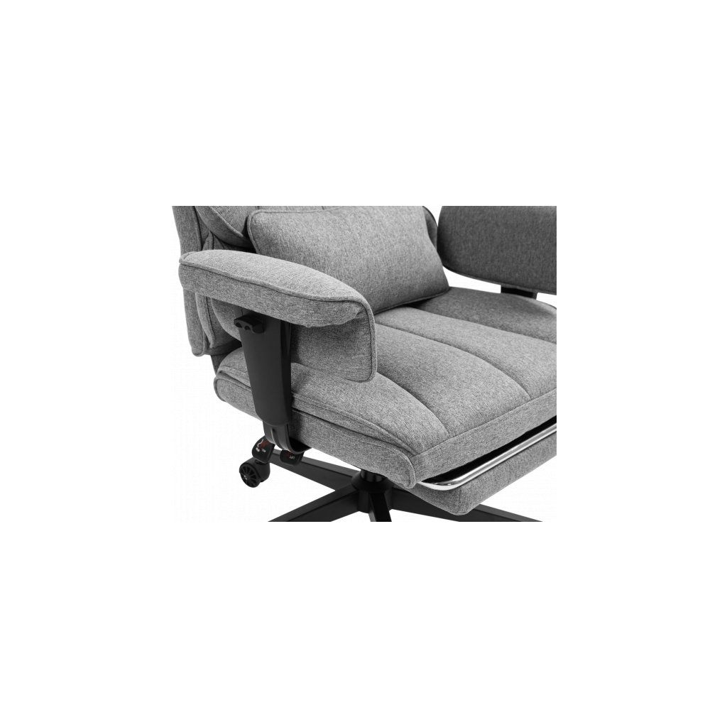 Офісне крісло GT Racer B-2511 Gray (B-2511 Fabric Gray)
