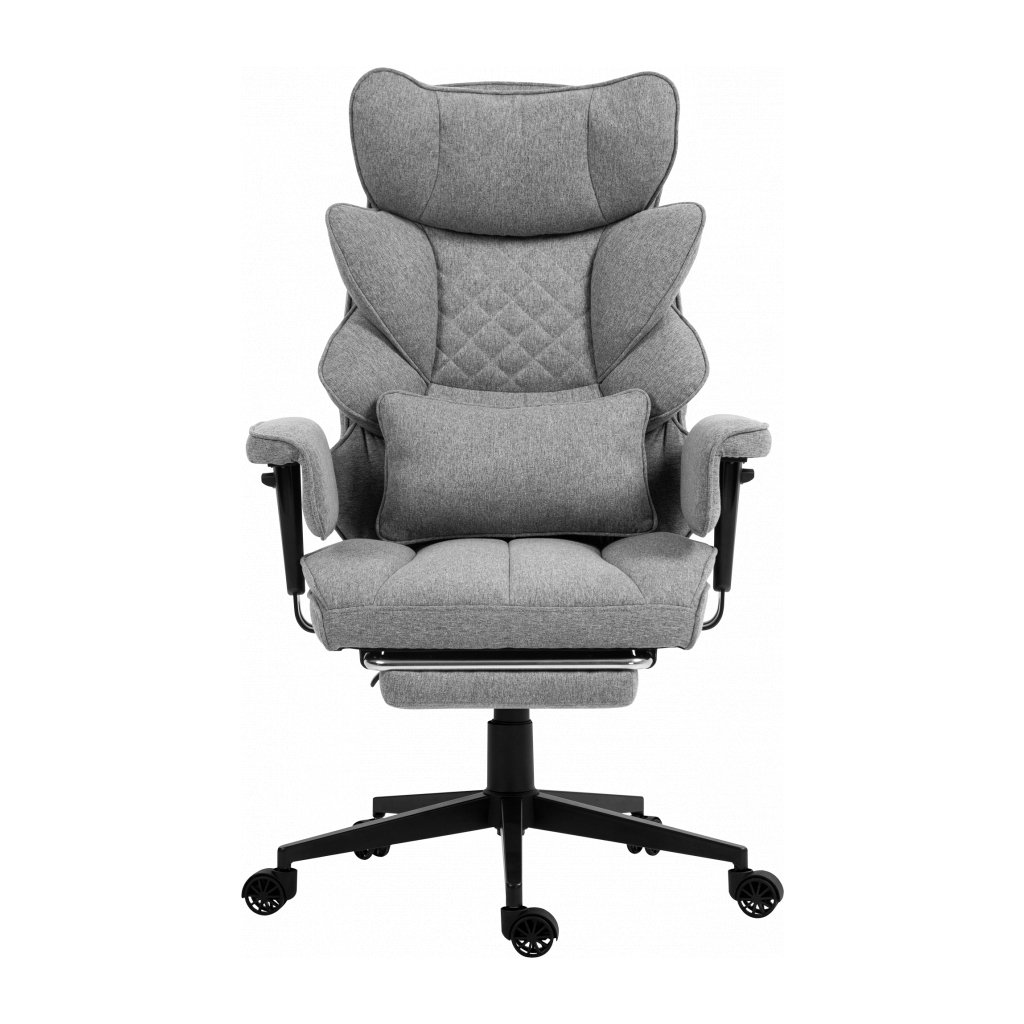 Офісне крісло GT Racer B-2511 Gray (B-2511 Fabric Gray)