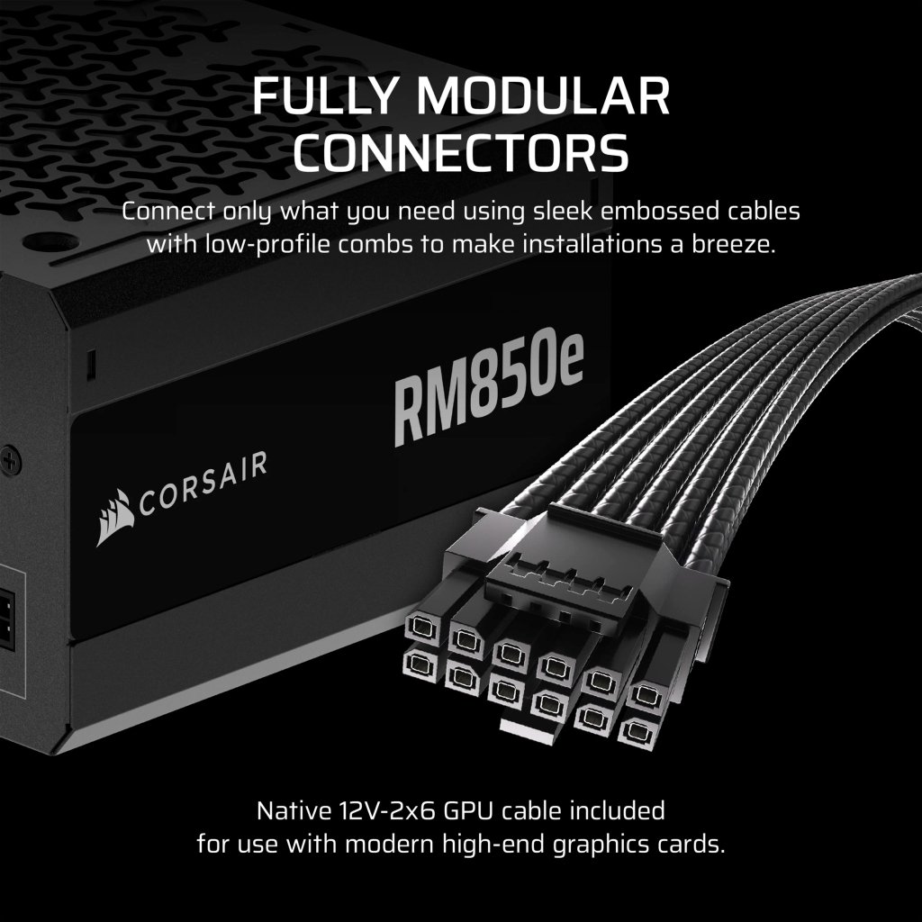 Блок живлення Corsair 850W RM850e (CP-9020296-EU)