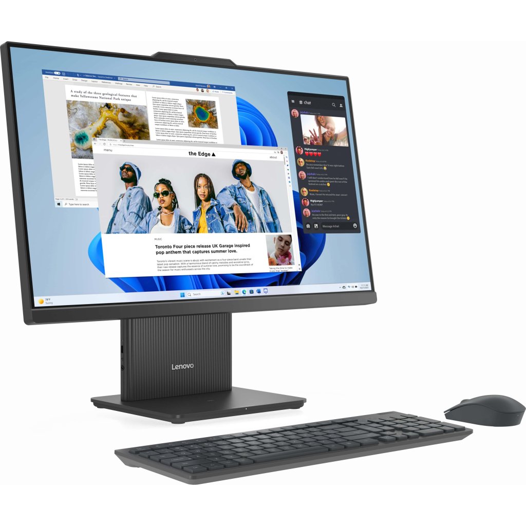 Комп’ютер Lenovo IdeaCentre AiO 24IRH9 / i5-13420H, 8, 512, KM (F0HN00HQUO)