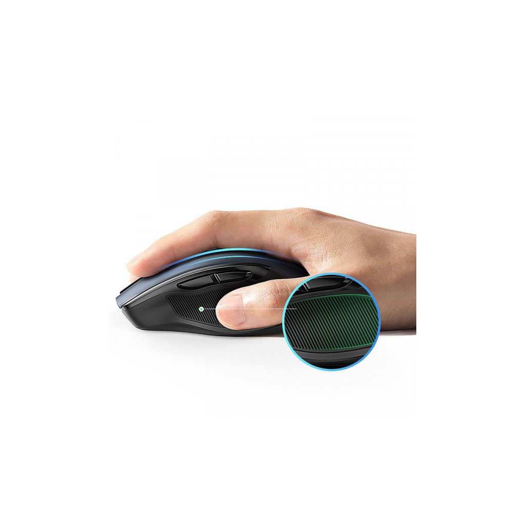 Мишка Ugreen MU006 Ergonomic Wireless Gray/Black (15063)