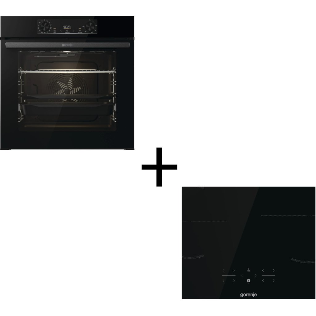 Комплект вбудованої техніки Gorenje BOS6737E06BG + GI6401B (SET_BOS6737E06BG_GI6401B)