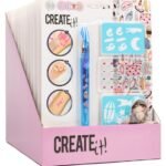 Набір для тату: ароматна ручка з трафаретом і стразами Create IT! в асортименті