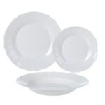 Сервіз LUMINARC LOUIS XV WHITE, 18 предметів